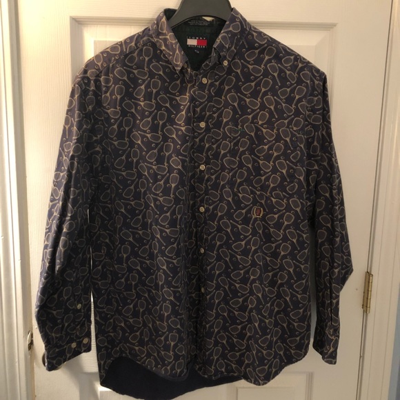 Tommy Hilfiger Other - Vintage Tommy Hilfiger Tennis Button Down Shirt M